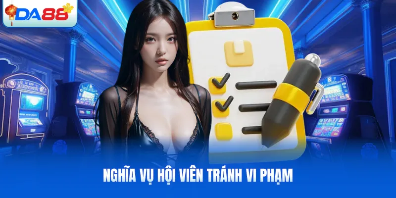 Nghĩa vụ hội viên tránh vi phạm