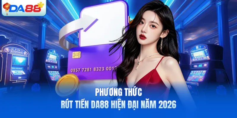 Phương thức rút tiền DA88 hiện đại năm 2026